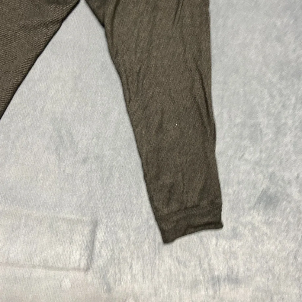 Adidas Climawarm Sweatpants Mens Large Black Logo Drawstring Waist Tapered Leg